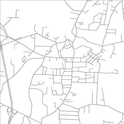 ROAD MAP OF RANDLEMAN, NORTH CAROLINA BY MAPBAKES