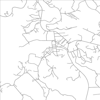 ROAD MAP OF ROBBINSVILLE, NORTH CAROLINA BY MAPBAKES