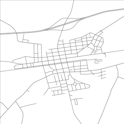 ROAD MAP OF ROBERSONVILLE, NORTH CAROLINA BY MAPBAKES