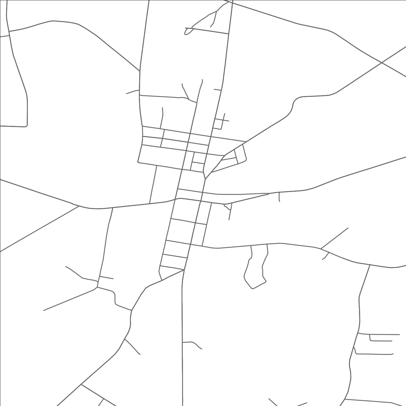 ROAD MAP OF SALEMBURG, NORTH CAROLINA BY MAPBAKES