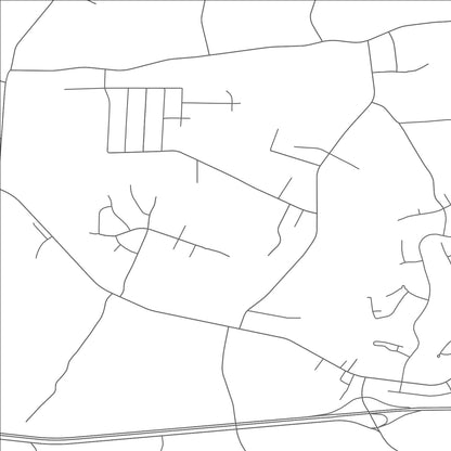 ROAD MAP OF SEDALIA, NORTH CAROLINA BY MAPBAKES