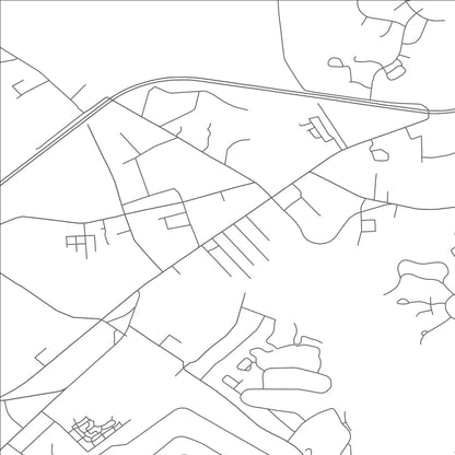 ROAD MAP OF SHALLOTTE, NORTH CAROLINA BY MAPBAKES