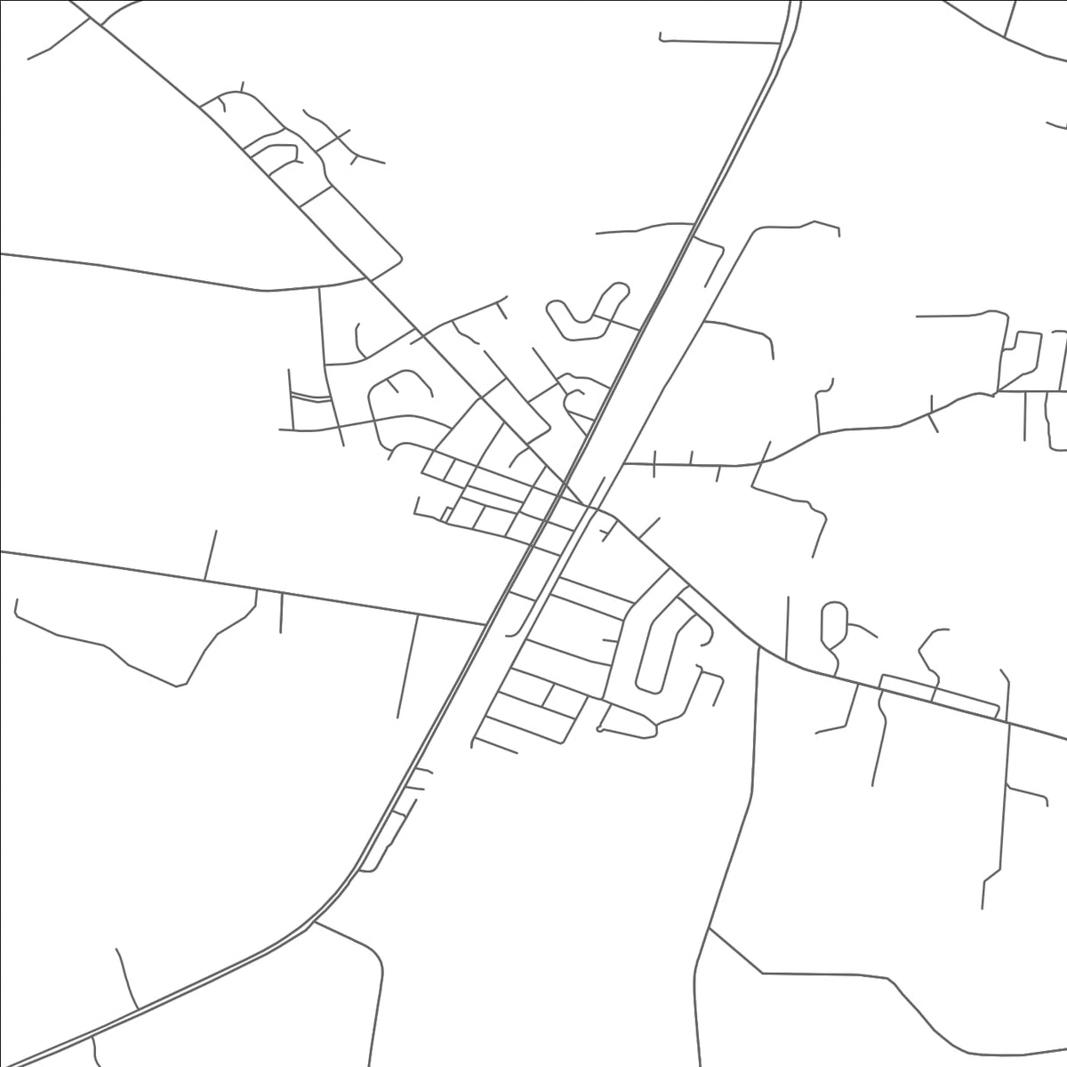 ROAD MAP OF SHARPSBURG, NORTH CAROLINA BY MAPBAKES