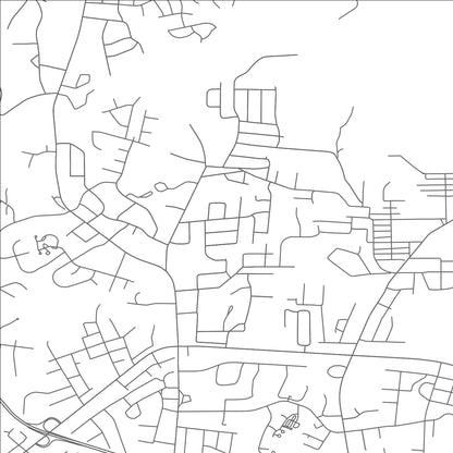 ROAD MAP OF SPRINGDALE, NORTH CAROLINA BY MAPBAKES