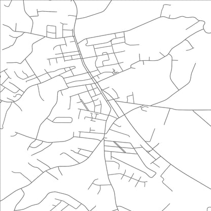 ROAD MAP OF STANLEY, NORTH CAROLINA BY MAPBAKES