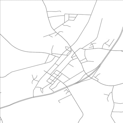 ROAD MAP OF VASS, NORTH CAROLINA BY MAPBAKES