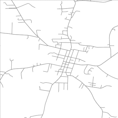 ROAD MAP OF WARRENTON, NORTH CAROLINA BY MAPBAKES