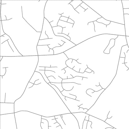 ROAD MAP OF WESLEY CHAPEL, NORTH CAROLINA BY MAPBAKES