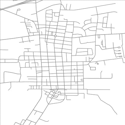 ROAD MAP OF WHITEVILLE, NORTH CAROLINA BY MAPBAKES