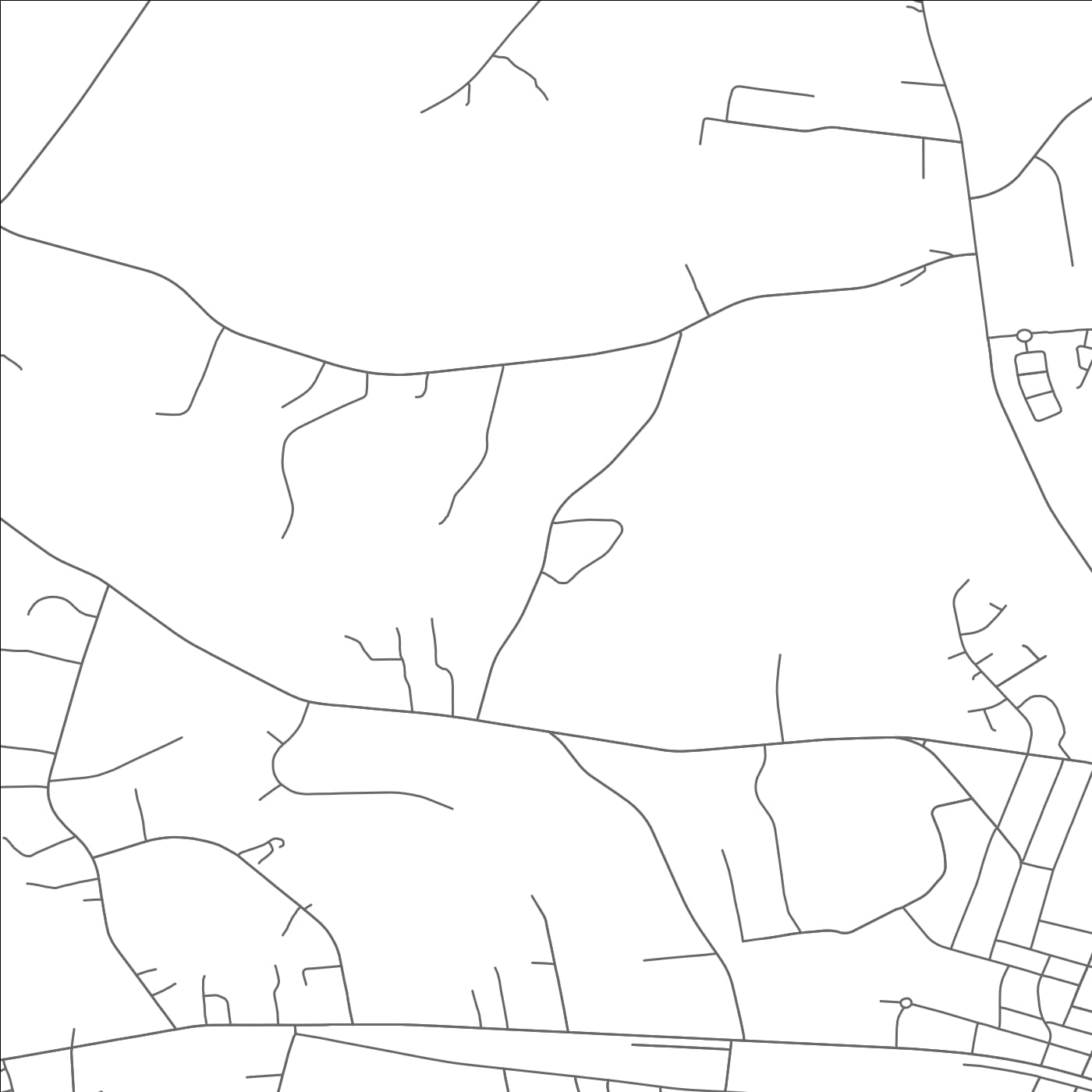 ROAD MAP OF WOODLAWN, NORTH CAROLINA BY MAPBAKES