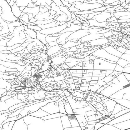 ROAD MAP OF ALTSTATTEN, SWITZERLAND BY MAPBAKES