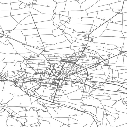 ROAD MAP OF AMRISWIL, SWITZERLAND BY MAPBAKES