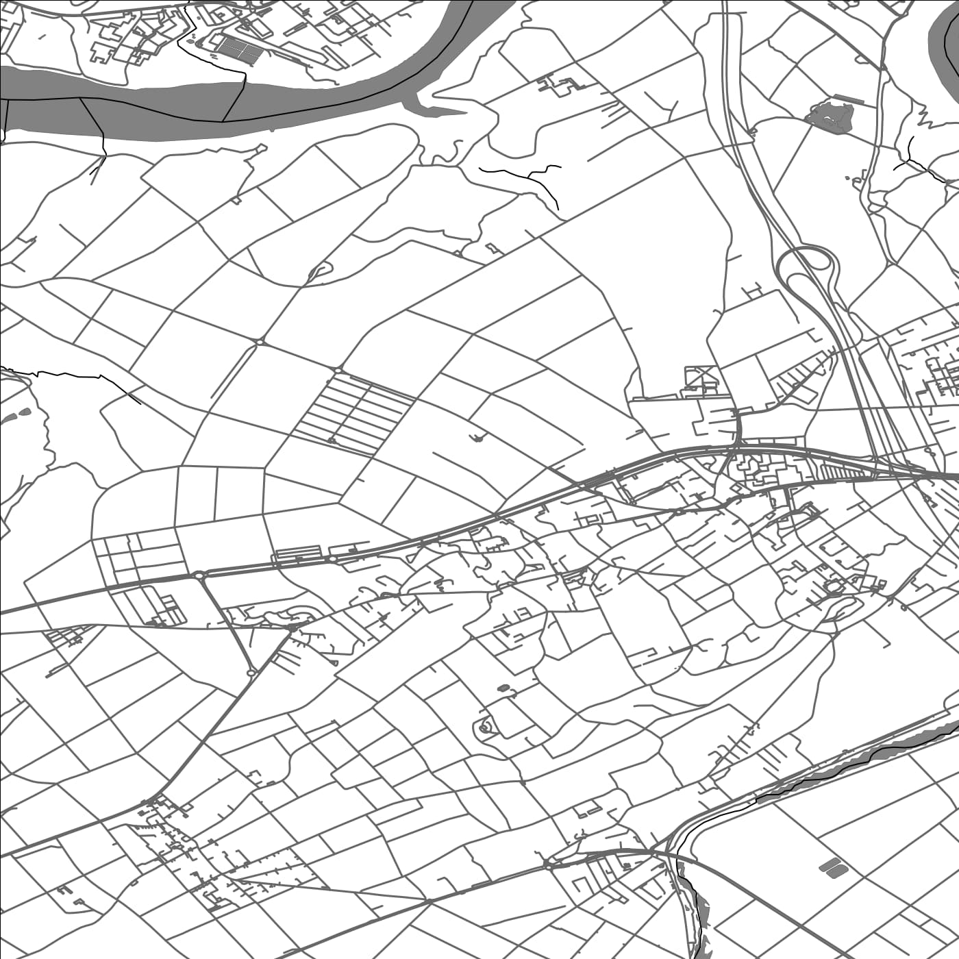 ROAD MAP OF BERNEX, SWITZERLAND BY MAPBAKES