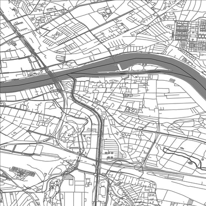 ROAD MAP OF BIRSFELDEN, SWITZERLAND BY MAPBAKES