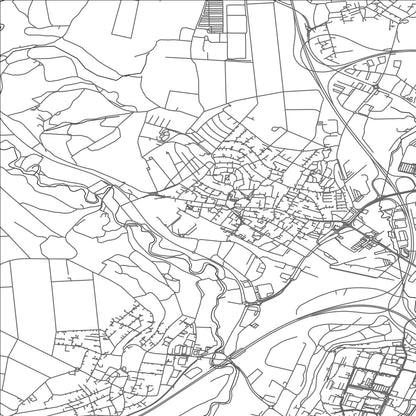 ROAD MAP OF BUSSY, SWITZERLAND BY MAPBAKES