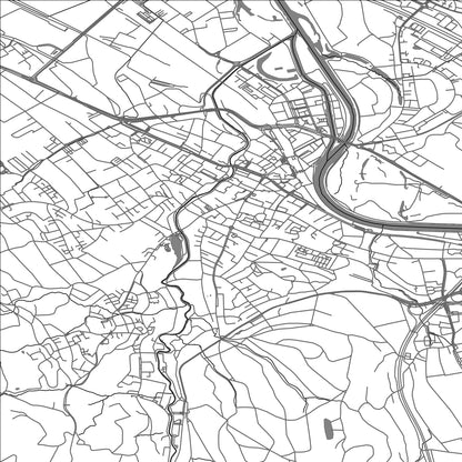 ROAD MAP OF DIETIKON, SWITZERLAND BY MAPBAKES