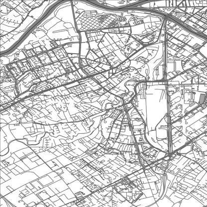 ROAD MAP OF LANDECY, SWITZERLAND BY MAPBAKES