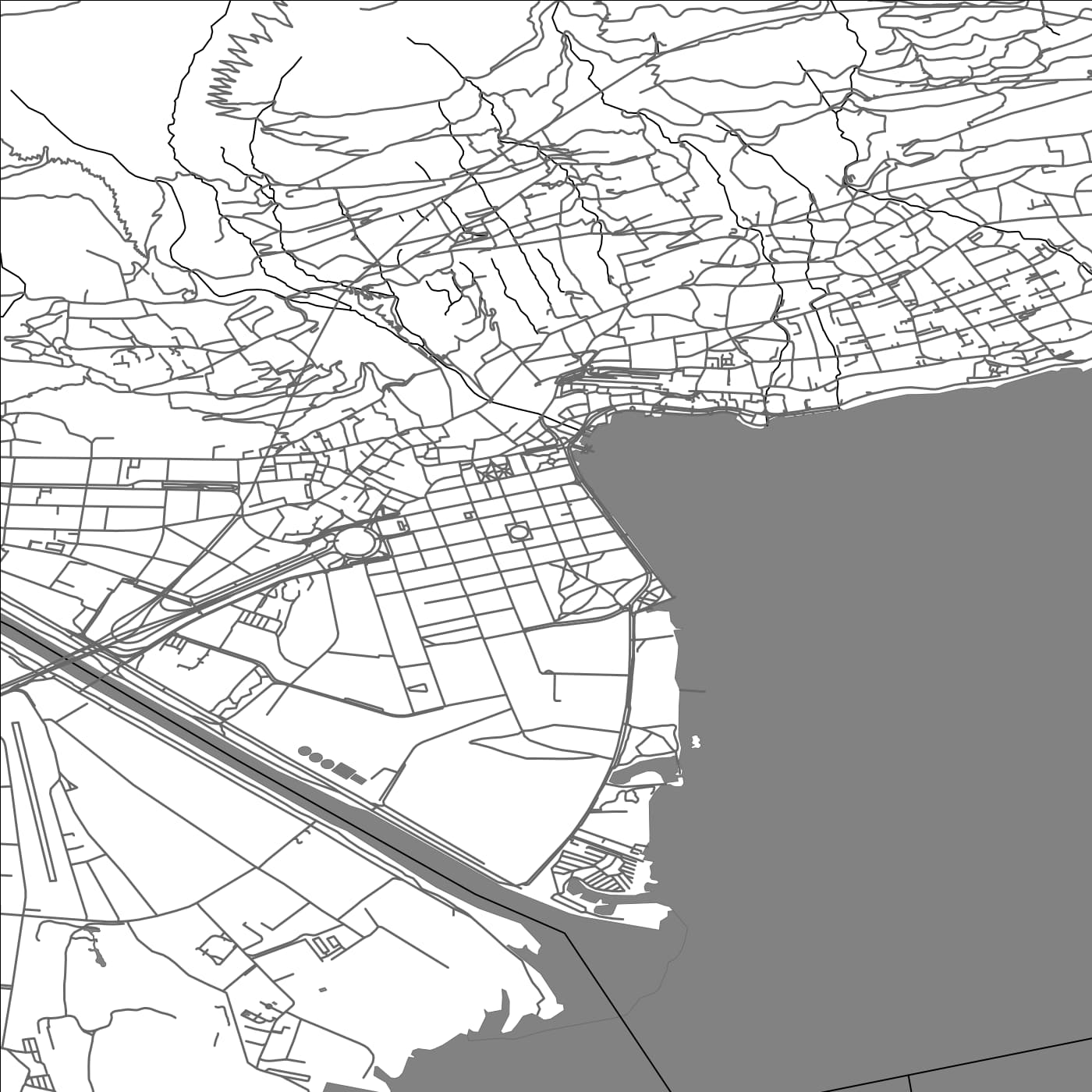 ROAD MAP OF LOCARNO, SWITZERLAND BY MAPBAKES