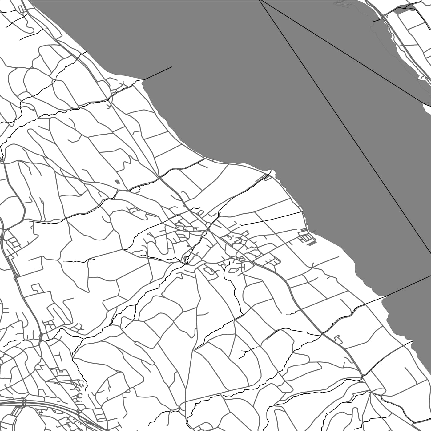 ROAD MAP OF MAUR, SWITZERLAND BY MAPBAKES