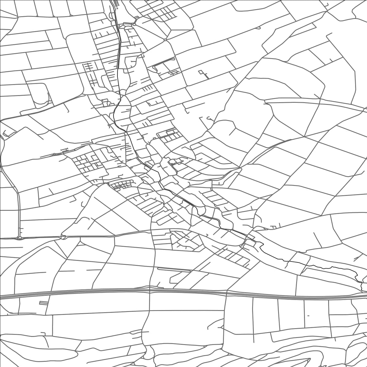 ROAD MAP OF MOHLIN, SWITZERLAND BY MAPBAKES