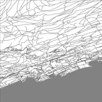 ROAD MAP OF NEUCHATEL, SWITZERLAND BY MAPBAKES