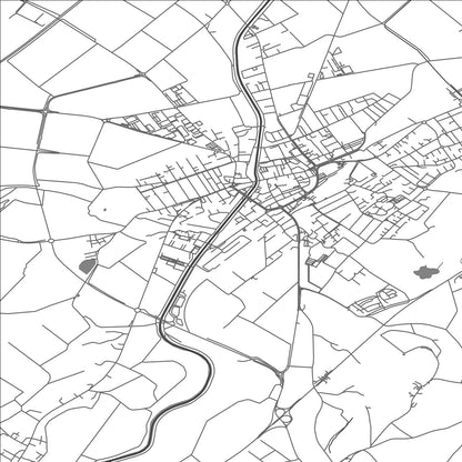 ROAD MAP OF PAYERNE, SWITZERLAND BY MAPBAKES