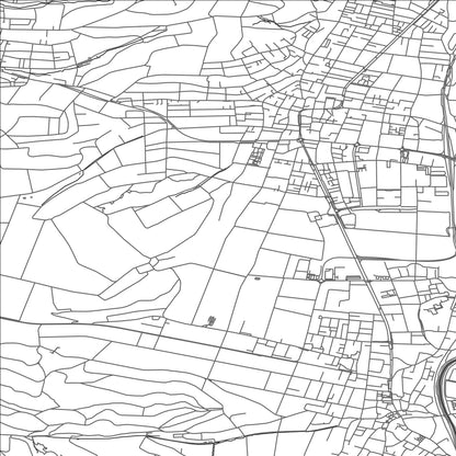 ROAD MAP OF REINACH, SWITZERLAND BY MAPBAKES