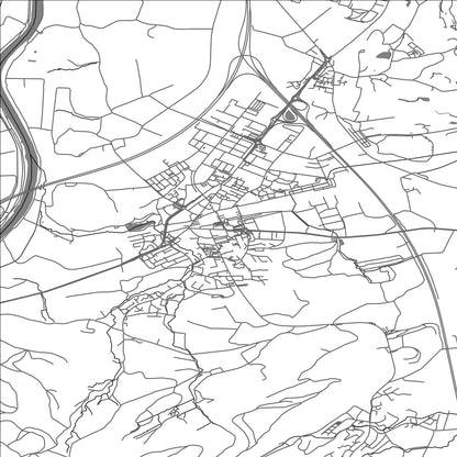 ROAD MAP OF RISCH, SWITZERLAND BY MAPBAKES