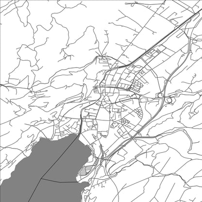 ROAD MAP OF SARNEN, SWITZERLAND BY MAPBAKES