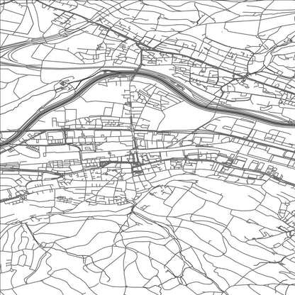 ROAD MAP OF SCHLIEREN, SWITZERLAND BY MAPBAKES