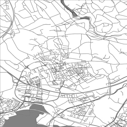 ROAD MAP OF STEINHAUS, SWITZERLAND BY MAPBAKES