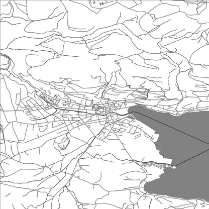 ROAD MAP OF UNTERAGERI, SWITZERLAND BY MAPBAKES