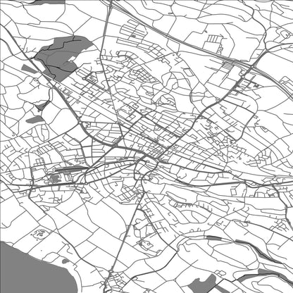 ROAD MAP OF USTER, SWITZERLAND BY MAPBAKES