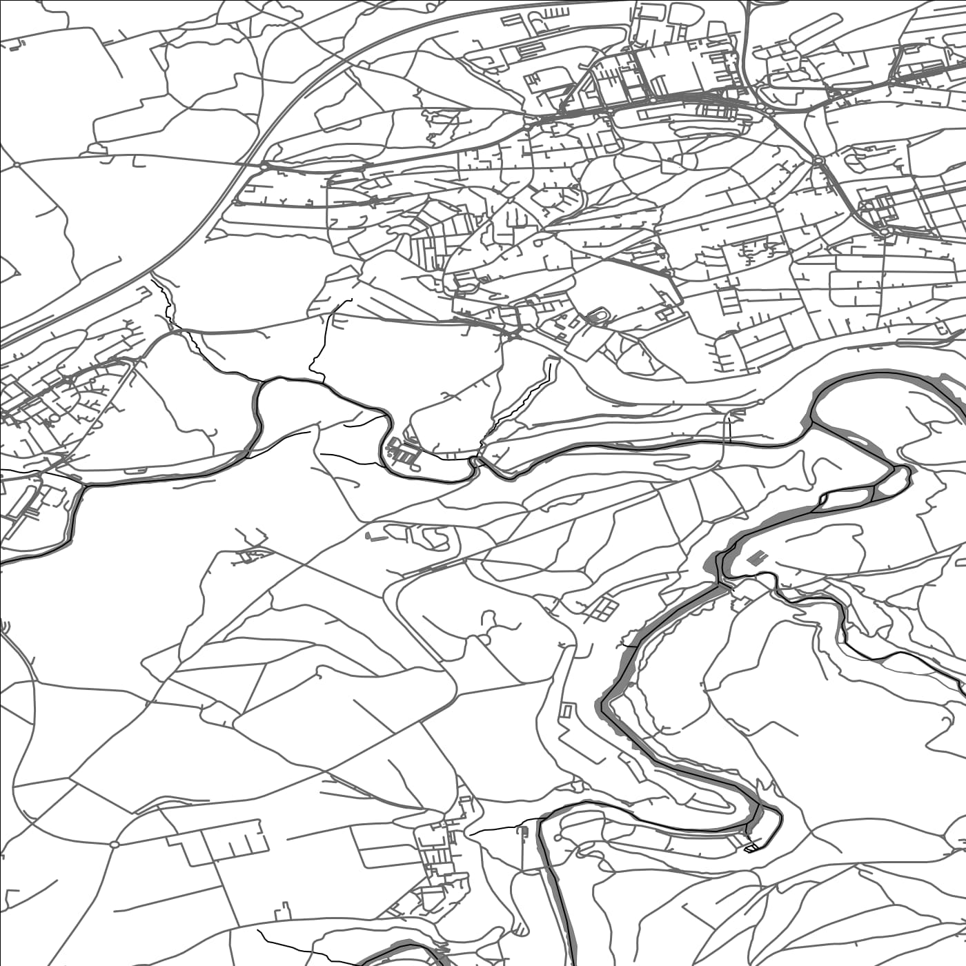 ROAD MAP OF VILLARS-SUR-GLANE, SWITZERLAND BY MAPBAKES