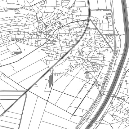 ROAD MAP OF WIDNAU, SWITZERLAND BY MAPBAKES