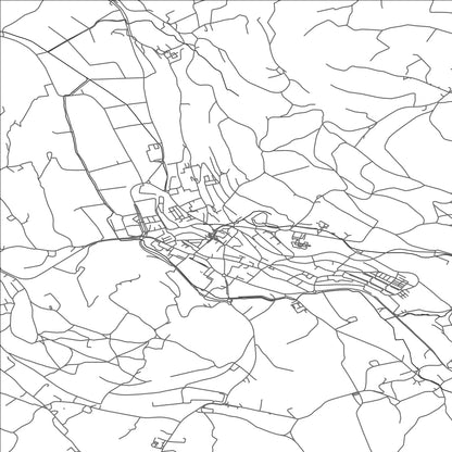 ROAD MAP OF WORB, SWITZERLAND BY MAPBAKES