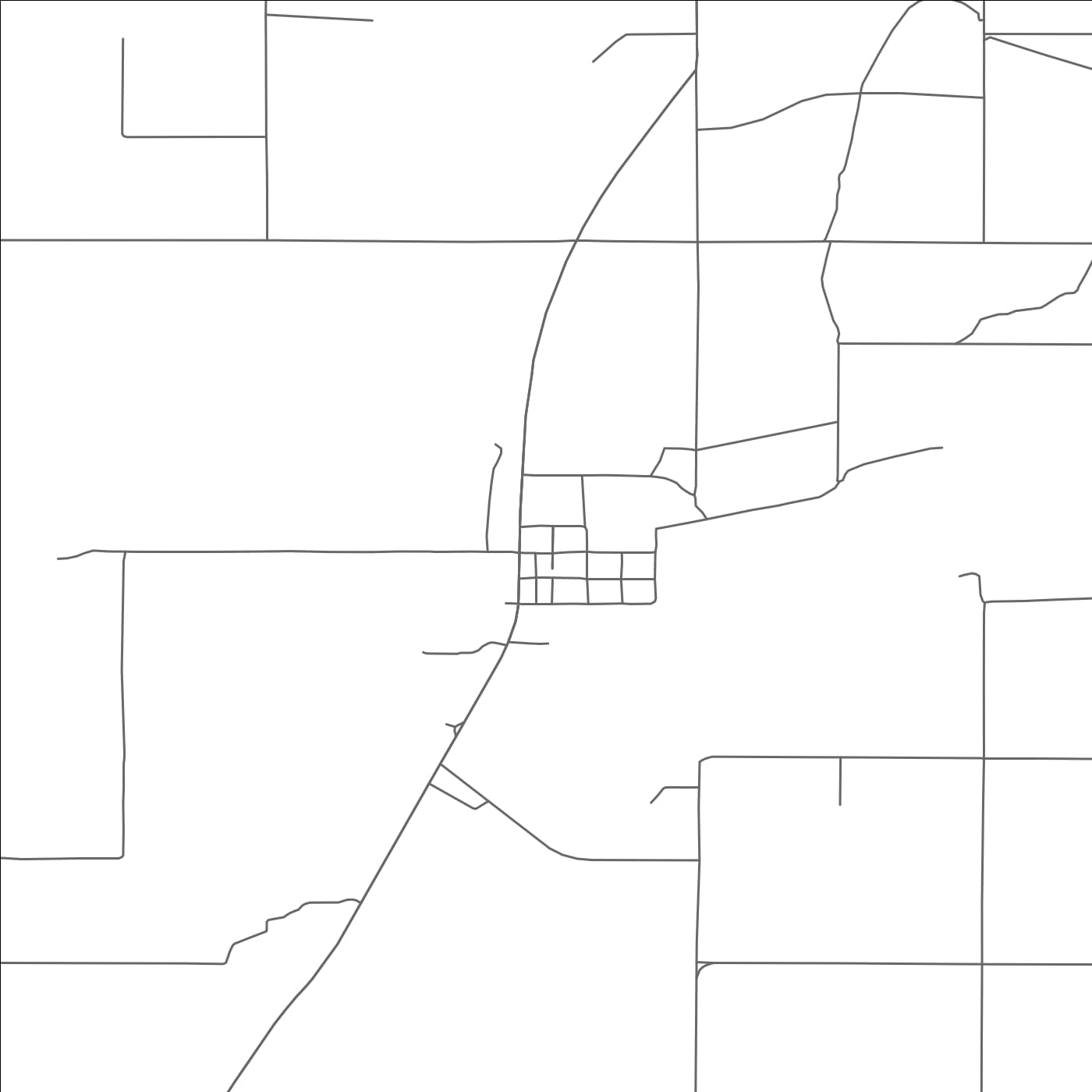 ROAD MAP OF ADRIAN, OREGON BY MAPBAKES