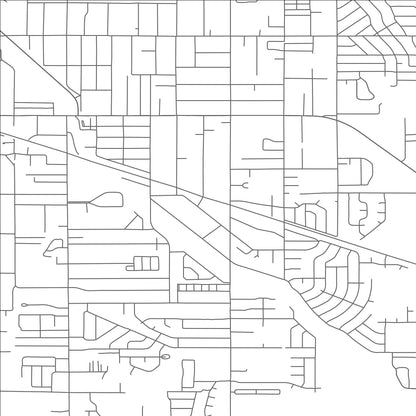 ROAD MAP OF ALTAMONT, OREGON BY MAPBAKES