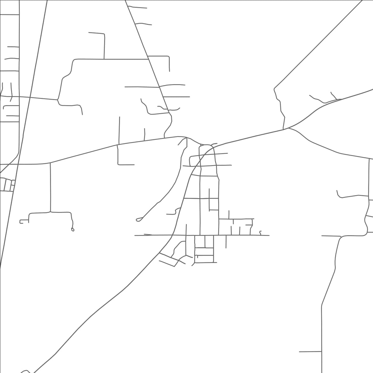 ROAD MAP OF AURORA, OREGON BY MAPBAKES