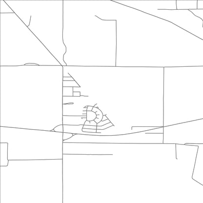 ROAD MAP OF BANKS, OREGON BY MAPBAKES