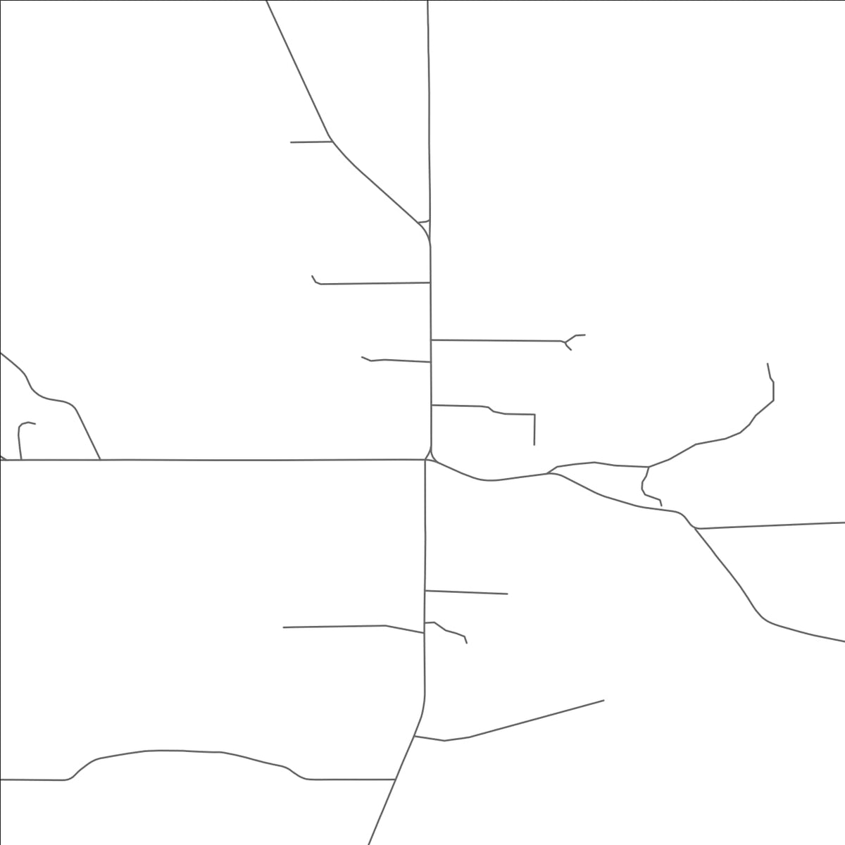 ROAD MAP OF BELLFOUNTAIN, OREGON BY MAPBAKES