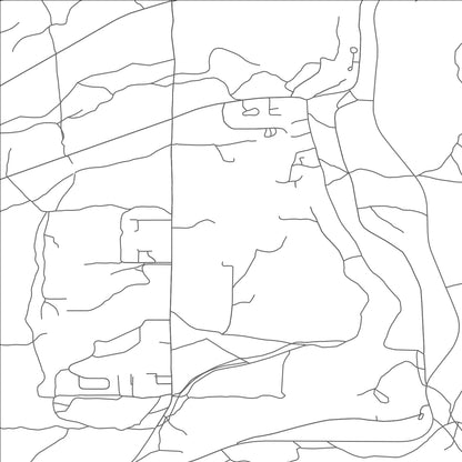 ROAD MAP OF CAMP SHERMAN, OREGON BY MAPBAKES