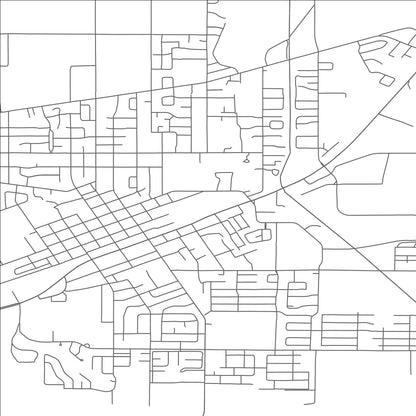 ROAD MAP OF CANBY, OREGON BY MAPBAKES