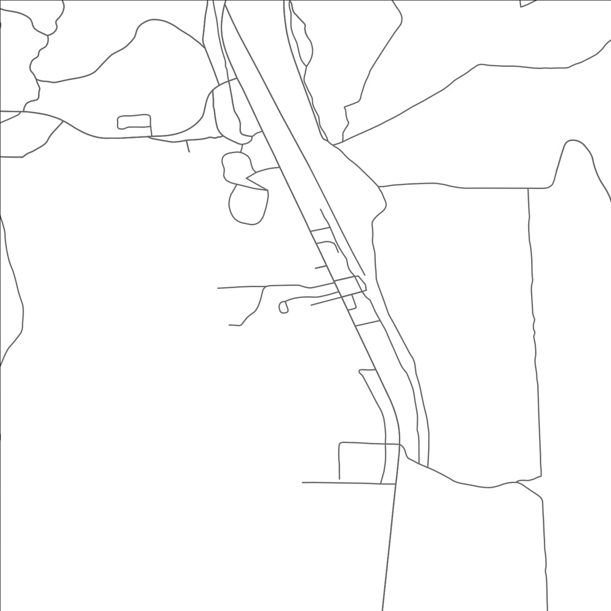 ROAD MAP OF CHEMULT, OREGON BY MAPBAKES
