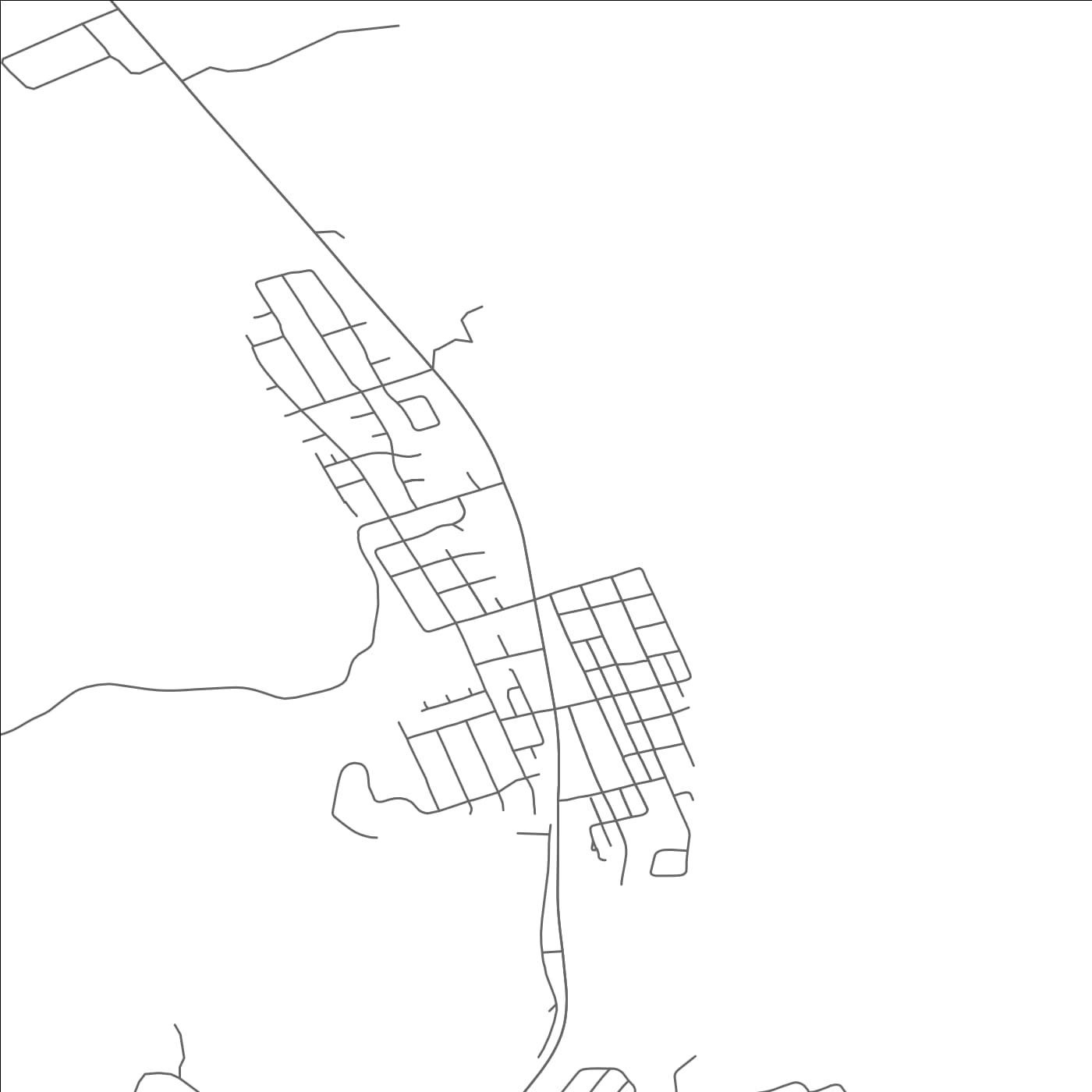 ROAD MAP OF COLUMBIA CITY, OREGON BY MAPBAKES