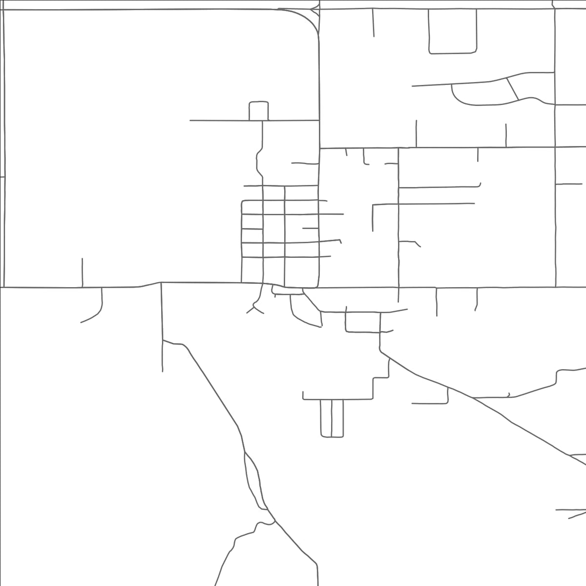 ROAD MAP OF COVE, OREGON BY MAPBAKES