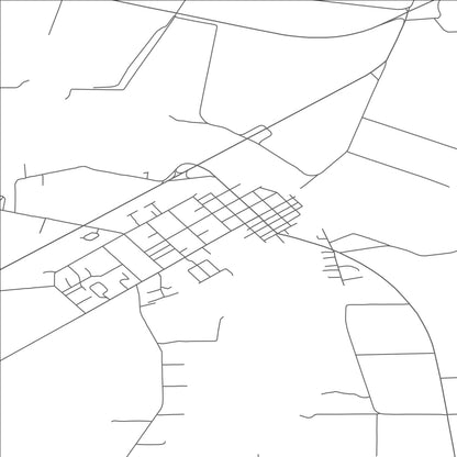 ROAD MAP OF DAYTON, OREGON BY MAPBAKES