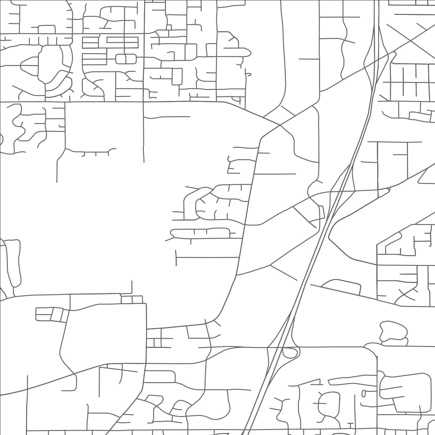 ROAD MAP OF DURHAM, OREGON BY MAPBAKES