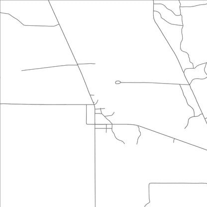 ROAD MAP OF FORT KLAMATH, OREGON BY MAPBAKES