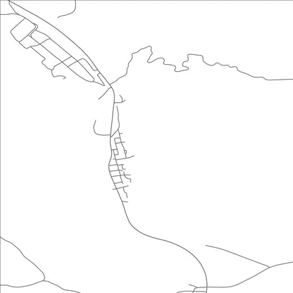 ROAD MAP OF GARDINER, OREGON BY MAPBAKES